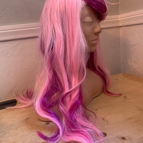 Pink & Magenta Wig - Picture 3 of 9